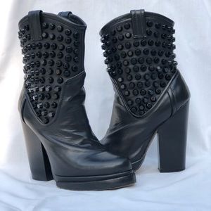 Jeffrey Campbell Leather Boots🖤